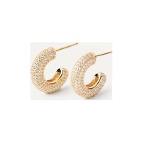 Pendientes PDPaola Mujer THE NEW ESSENTIALS in Plata Zirconia AR01-576-U - AR01-576-U